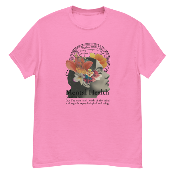 Mental Health Vintage Collage Unisex Classic Tee