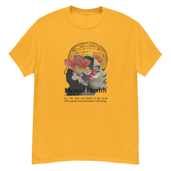 Mental Health Vintage Collage Unisex Classic Tee