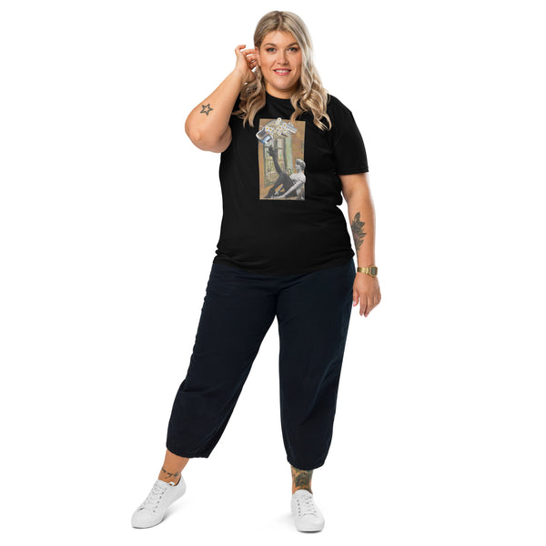 Expectations of a Woman Vintage Collage Unisex Organic Cotton T-Shirt
