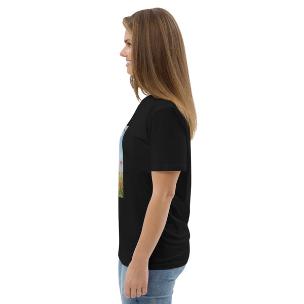 Come Play With Me Vintage Collage Art Unisex Organic Cotton T-Shirt