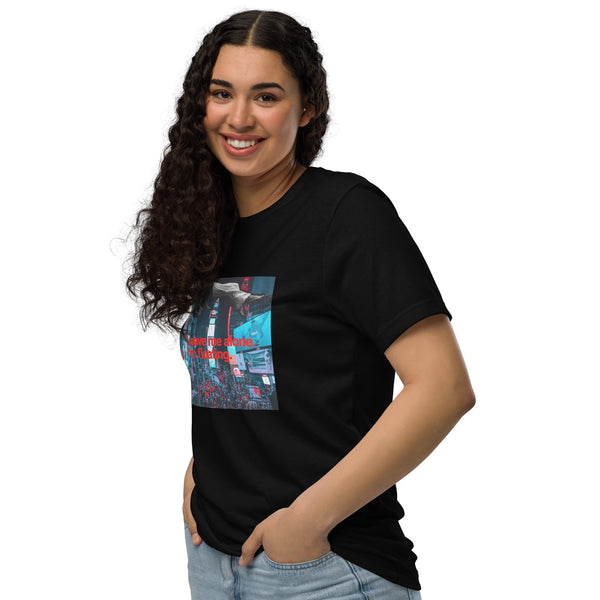 Leave Me Alone Unisex Collage Staple Eco T-Shirt